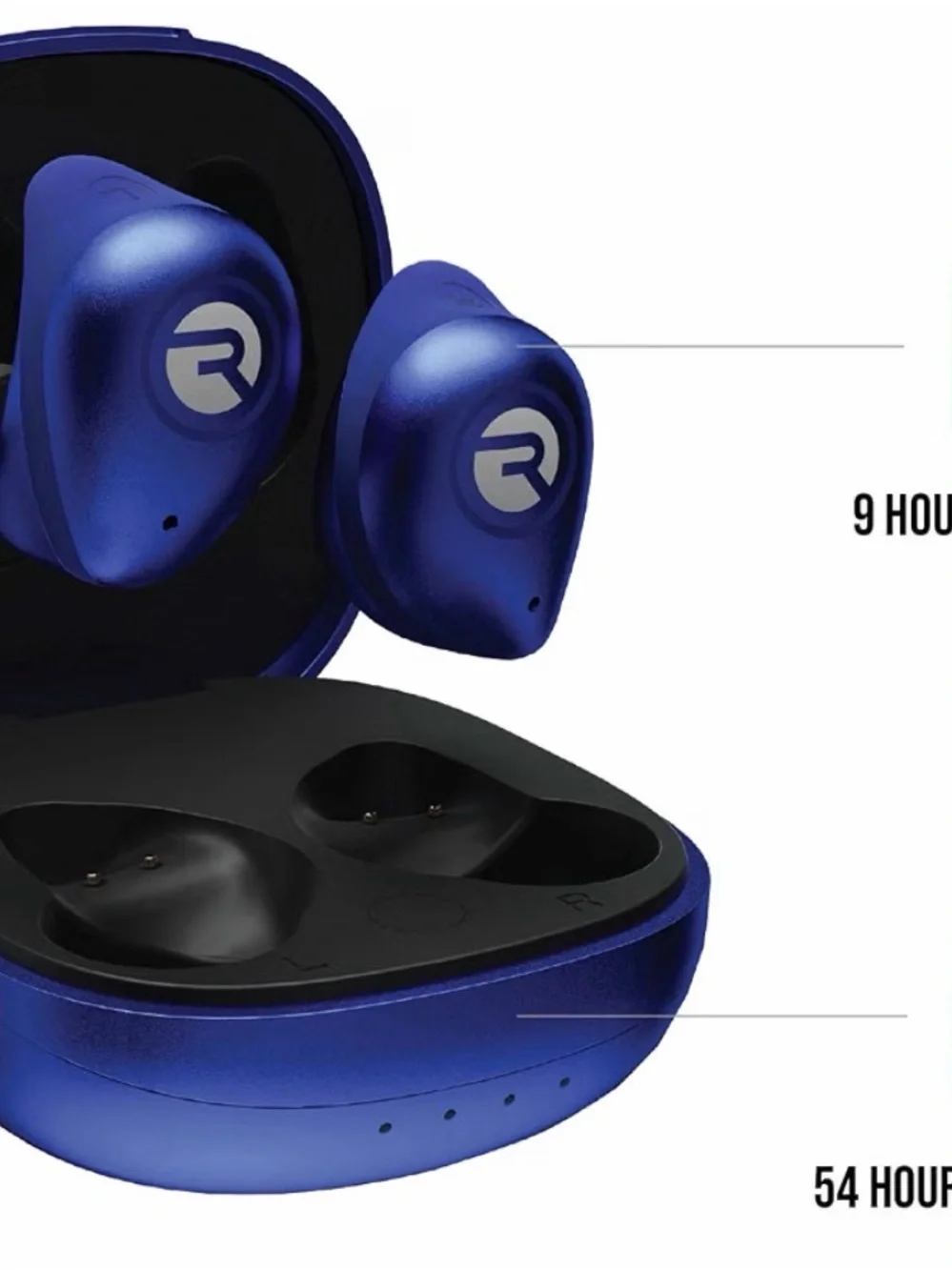 Fitness Earbuds True Wireless Bluetooth Earphones — Blue